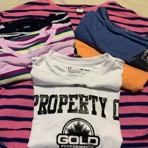 Girls t-shirts and tanks - Size 8 (medium) most are Old Navy